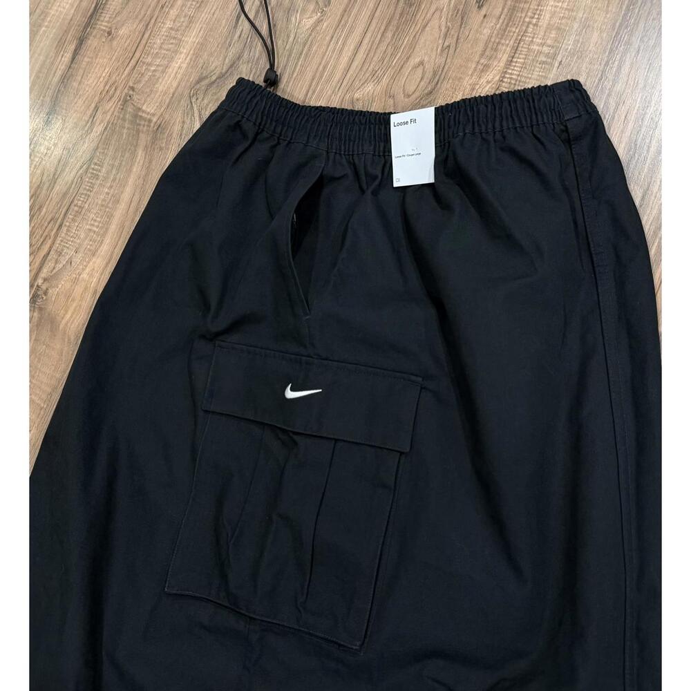 Nike Black Cargo Midi Skirt - Picture 6 of 10